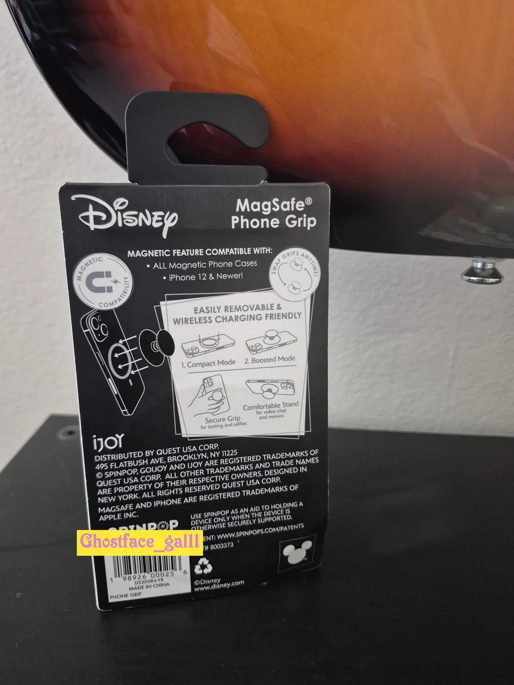 37Disney Stitcg MagSafe Phone Grip - Maze Game